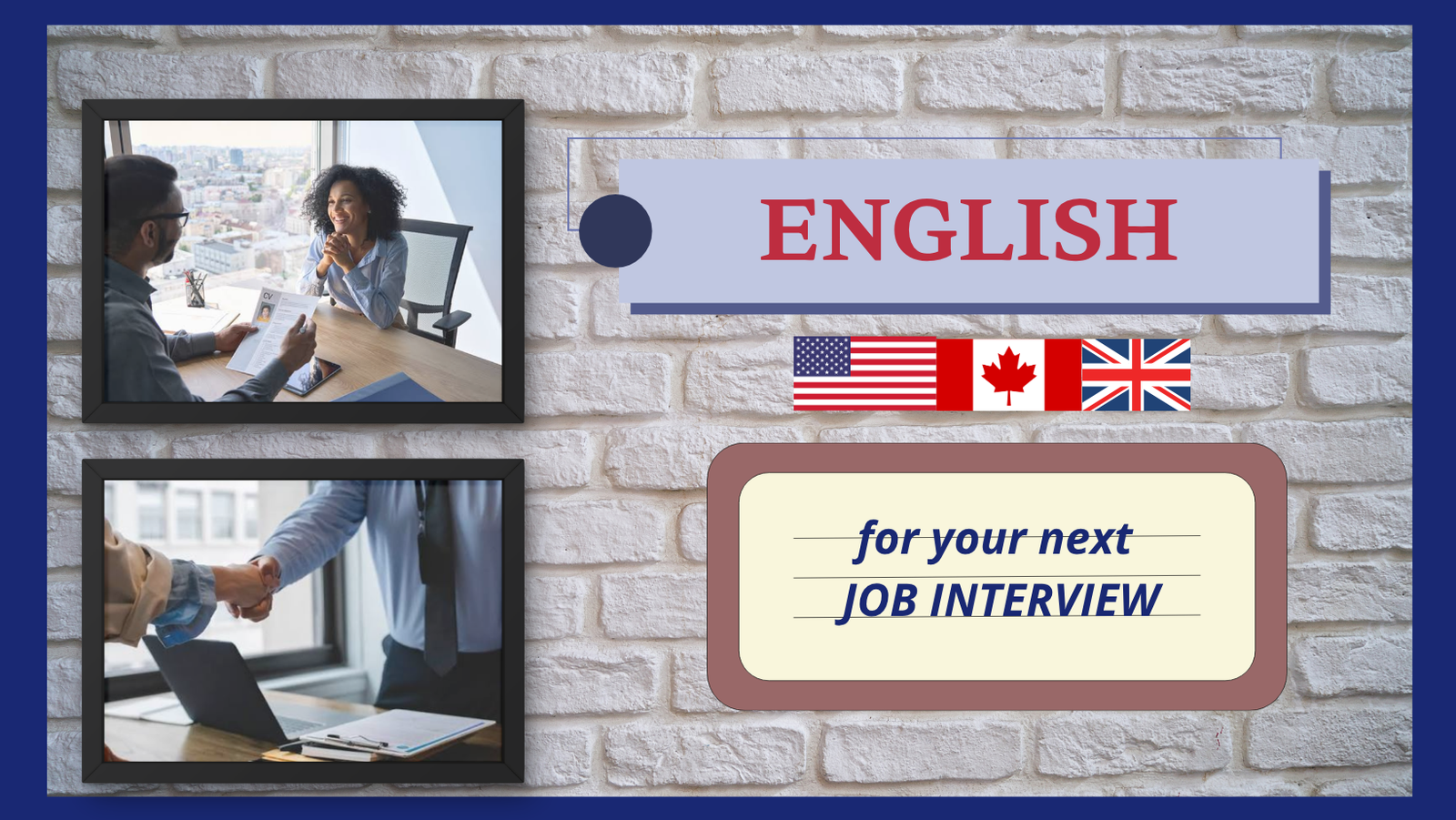 SPEAKING: ENGLISH FOR YOUR NEXT JOB INTERVIEW. Inglés para tu próxima entrevista en inglés. +2H DE CLASE PARTICULAR