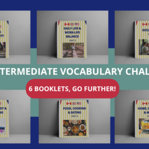 6 BOOKLETS, GO FURTHER! THE INTERMEDIATE VOCABULARY CHALLLENGE.